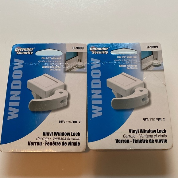 Vinyl Window Lock Quantity 2 in each Box - Picture 1 of 6